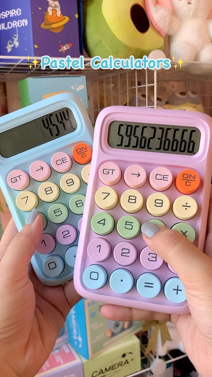 Cute Pastel Calculator 💖 | Aesthetic Desk Essential for Students & Office