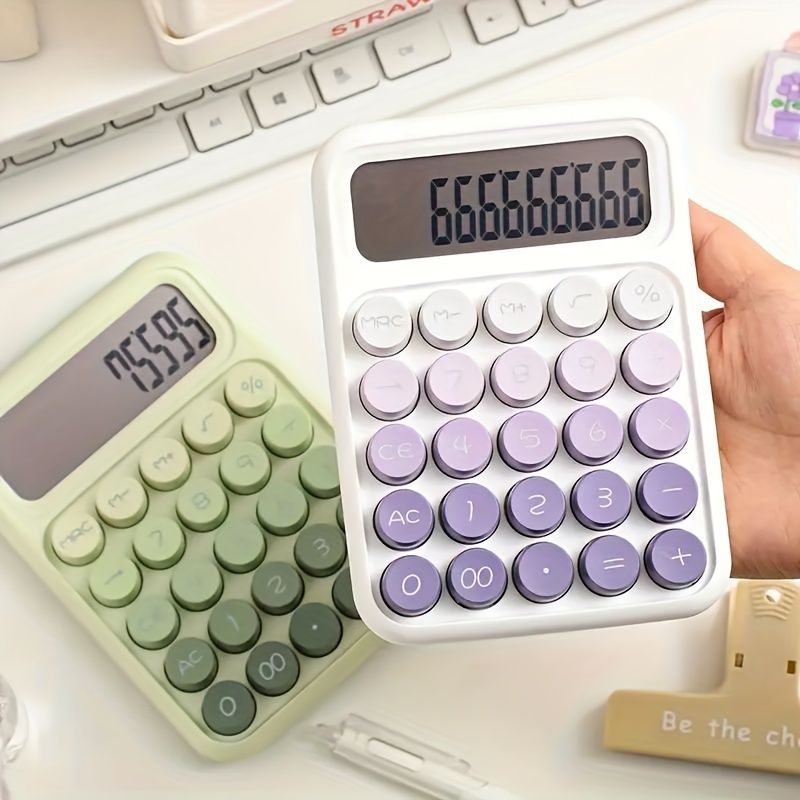 Cute Pastel Calculator 💖 | Aesthetic Desk Essential for Students & Office