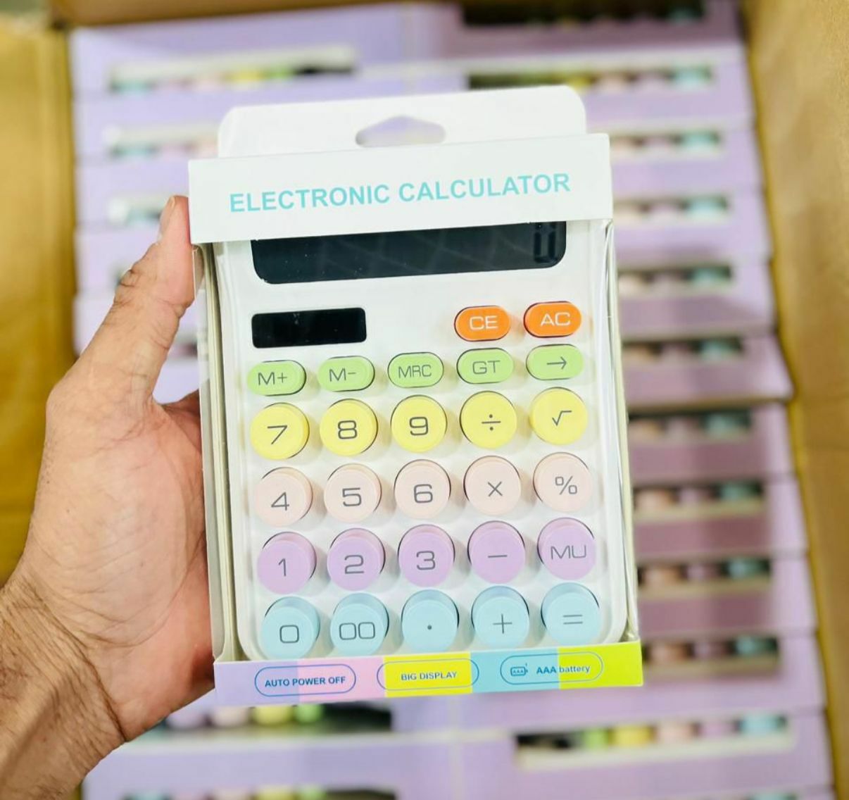 Pastel Smart Electronic Calculator (Premium Cute Edition)