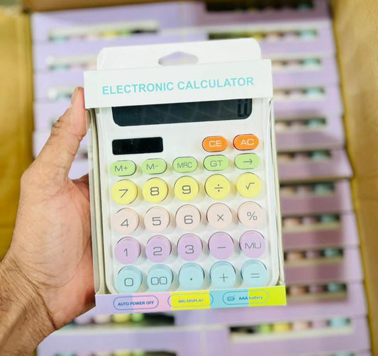 Pastel Smart Electronic Calculator (Premium Cute Edition)
